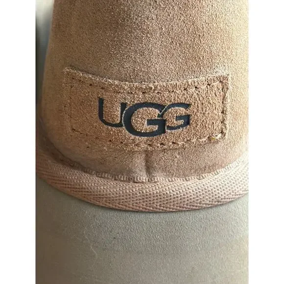 NWOT UGG Women's Classic Diper Platform Boots in Chestnut Suede Sz 40EU - Picture 9 of 11